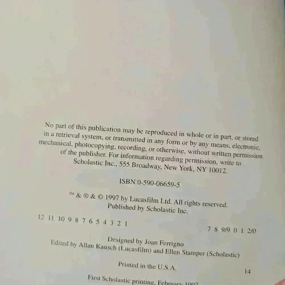 Star wars return of the Jedi book - Picture 7 of 10